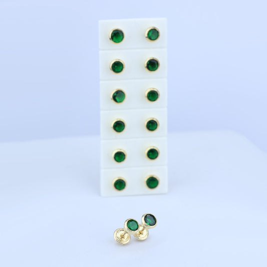 Topos Zircon Verde 6mm