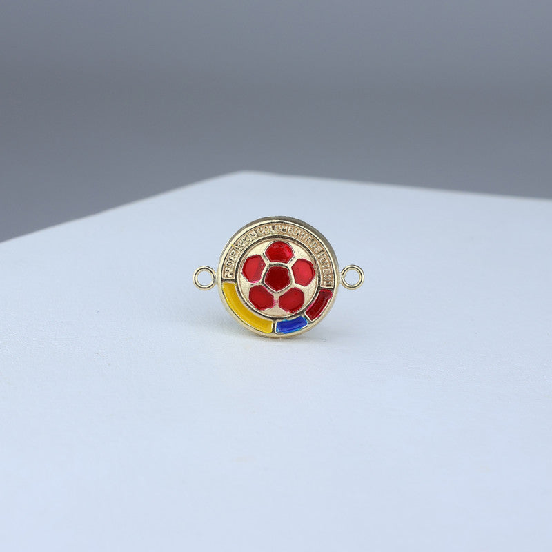 HERRAJE ESCUDO FCFCOLOMBIA COLOR